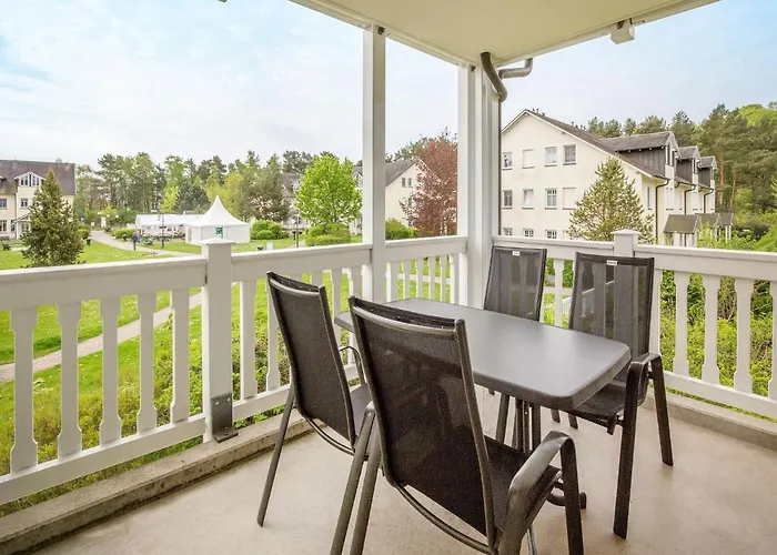 Duenenpark - Komfortplus Mit 1 Schlafzimmer Und Balkon Im Obergeschoss 214 * Binz